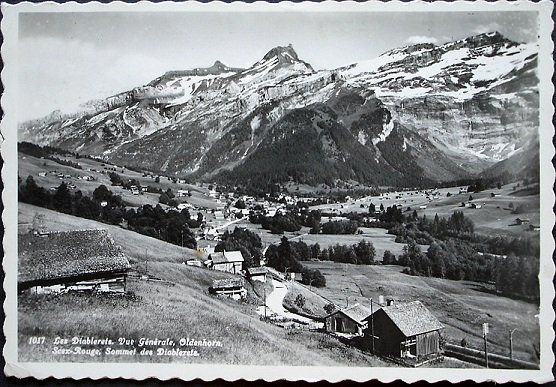 Cartes postales: LES DIABLERETS Vue Générale – D'occasion à Jona par philajona