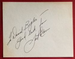 Jack Elam 1920-2003 Autogramm signiert Karte 10x12cm