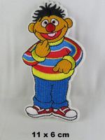 ERNIE - von der Sesamstrasse - Aufnäher - Aufbügler - 11x6cm