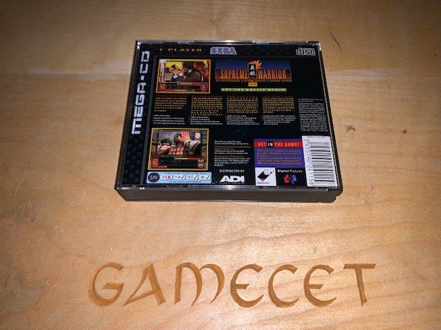 Sega Giochi: Supreme Warrior Sega Mega CD Drive – Usato da Steinach venduto da Gamecet 3