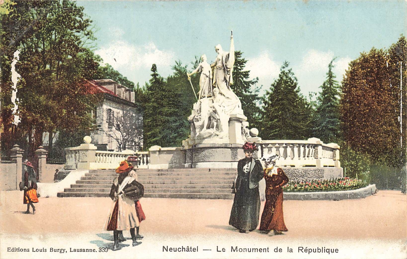 Cartoline postali: Neuchàtel – Usato da Biasca venduto da Blenio71