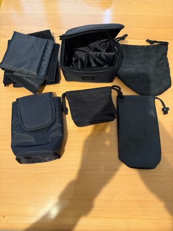 Nikon Objektiv Taschen Etui Zubehör Einteilungen