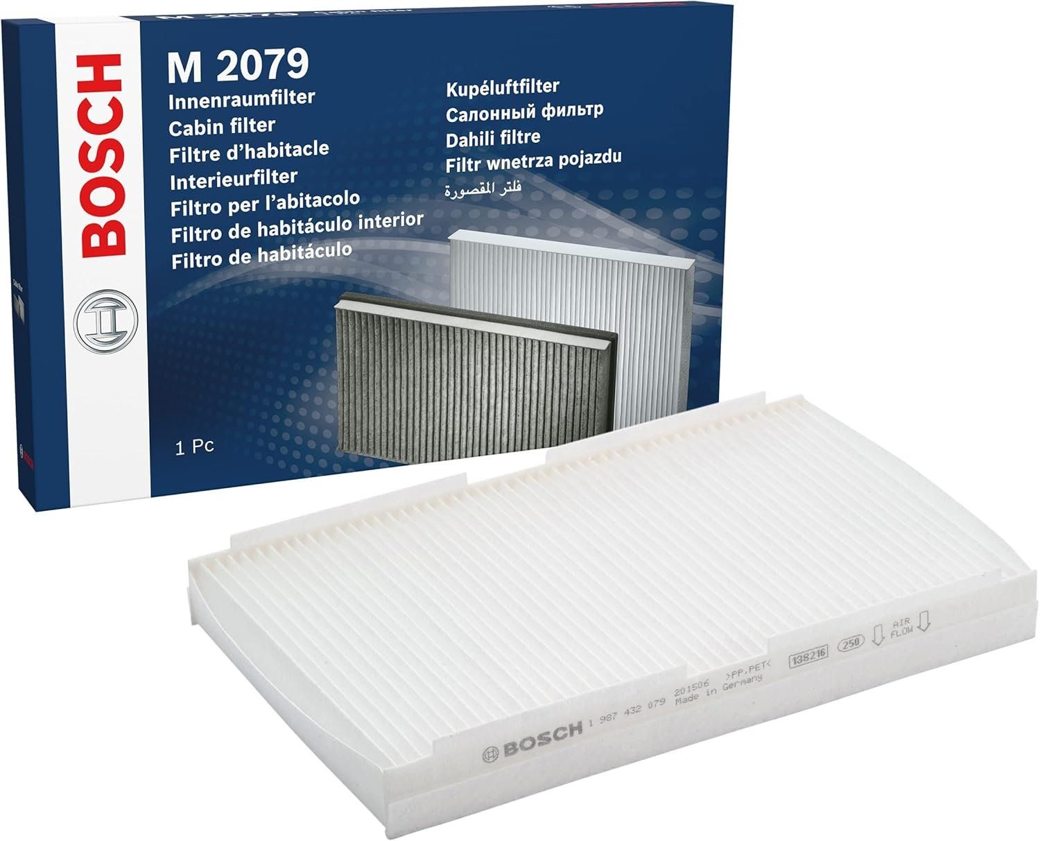 Bosch Tutti pezzi di ricambio auto: Neuer Bosch Innenraumfilter M2079 – Nuovo e nell'imballaggio originale da Dottikon venduto da sve_5nxs