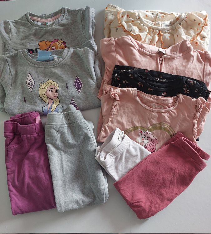 Lot Vêtements Petite Fille 8-10 Ans - Jean, Divers Marques Et Couleurs