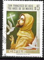 Chile 1977: Heiliger Franziskus von Assisi