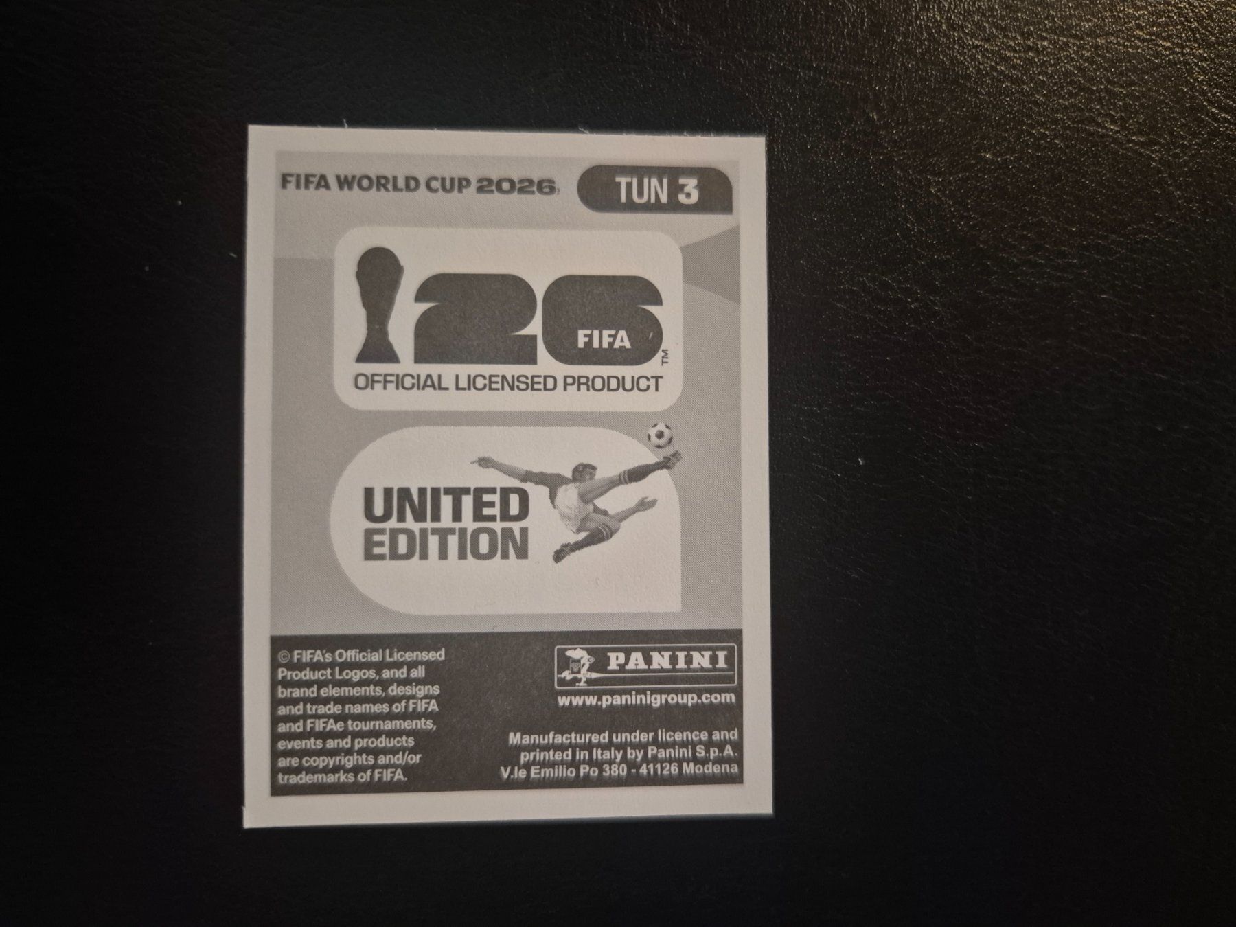 Panini Sammelbilder & Trading cards: Panini WM 26 TUN 3 – Neu (gemäss Beschreibung) aus Rorschacherberg von AJ3108 1