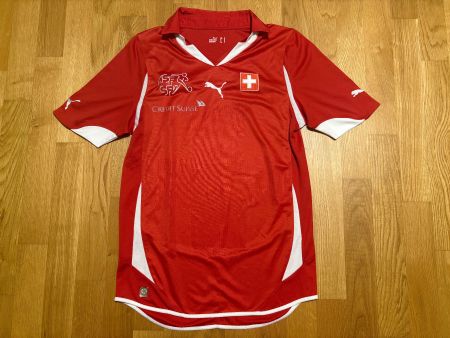 ORIGINAL SCHWEIZ NATI TRIKOT 2010/12 PUMA MAILLOT SUISSE S
