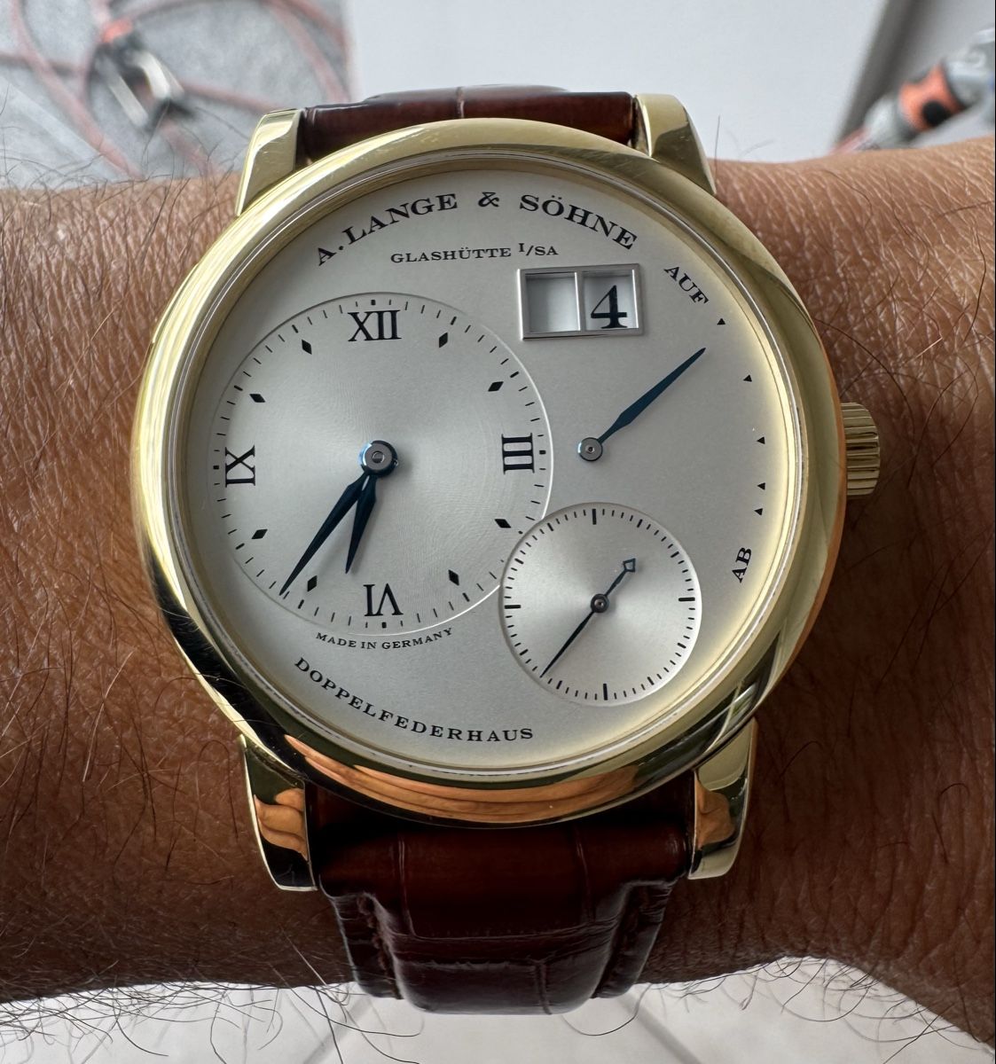 A. Lange & Söhne Orologi: A. Lange und Söhne 1, Ref.: 101.022 // 1. Generation – Usato da Chur venduto da lucretiawatches