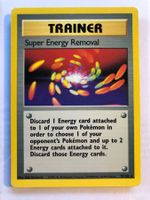 Super Energy Removal (rare) base set - PL - ab 1.-