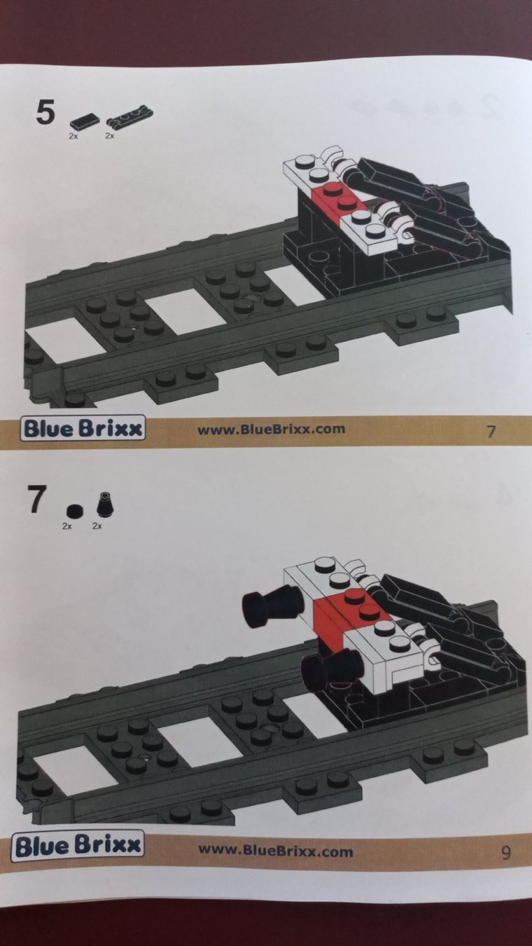 Lego Jouets: 4 LEGO Eisenbahn-Prellböcke – Neuf (Voir description) à Wetzikon ZH par Beatschu 3