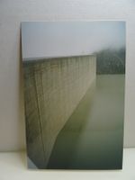 Foto Staumauer Grande-Dixence Wasserseite Wallis 7.2002