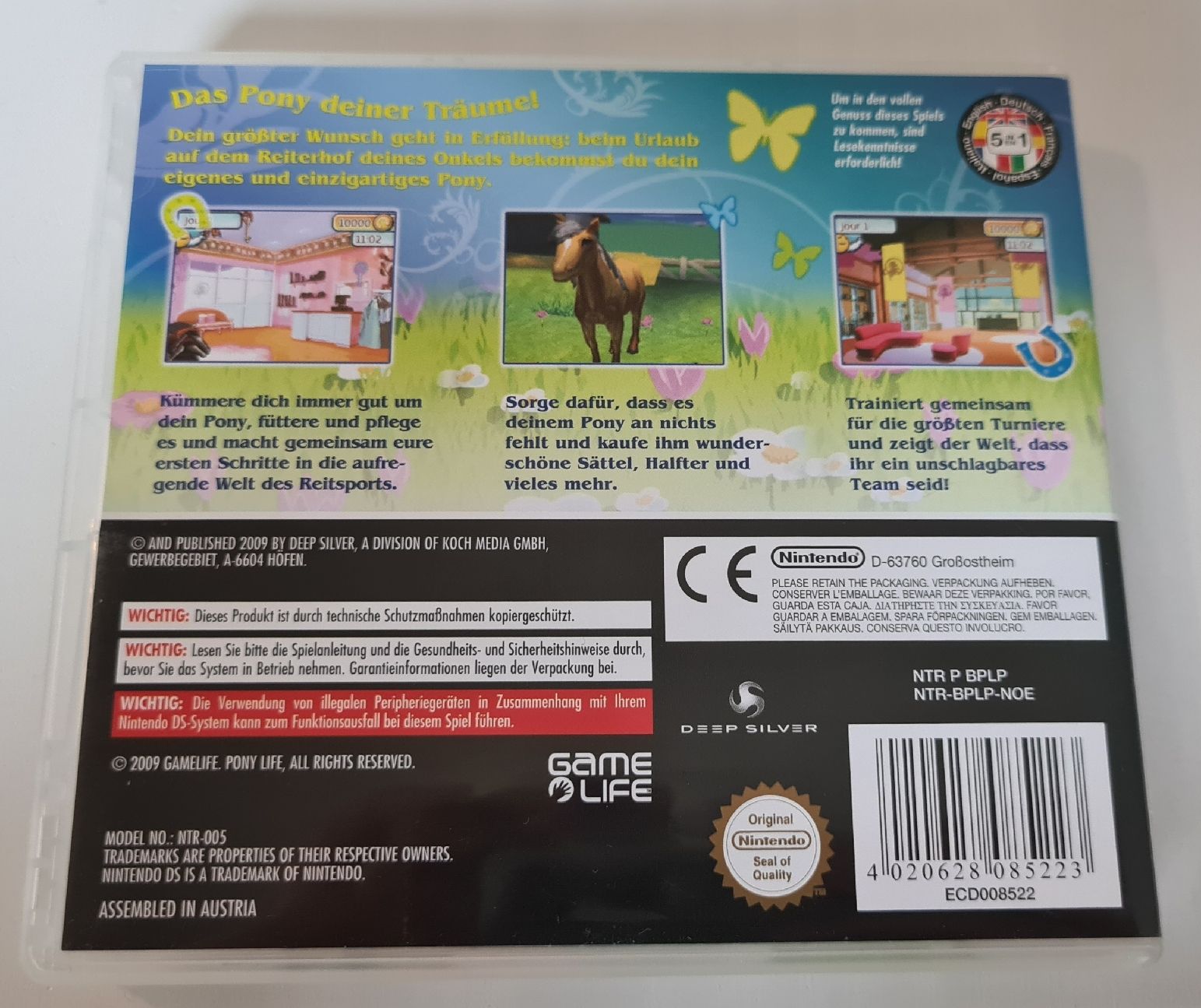 Nintendo Giochi: Pony Life (Nintendo DS) – Usato da Niederglatt ZH venduto da stefan.cmz 4