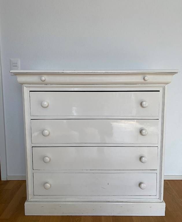 Commodes: Kommode Holz weiss - Sideboard, Schrank – D'occasion à Frümsen par Schmitz
