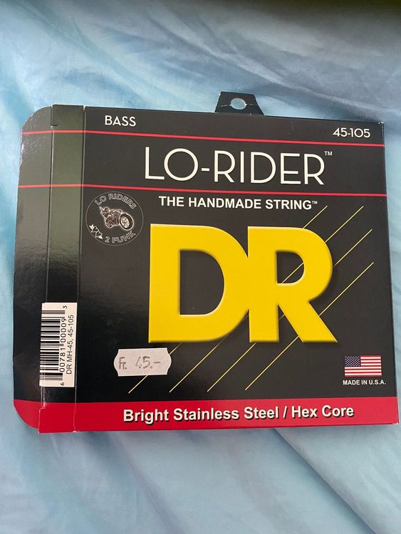 Bassgitarre Saiten DR Strings LoRider Kaufen auf Ricardo