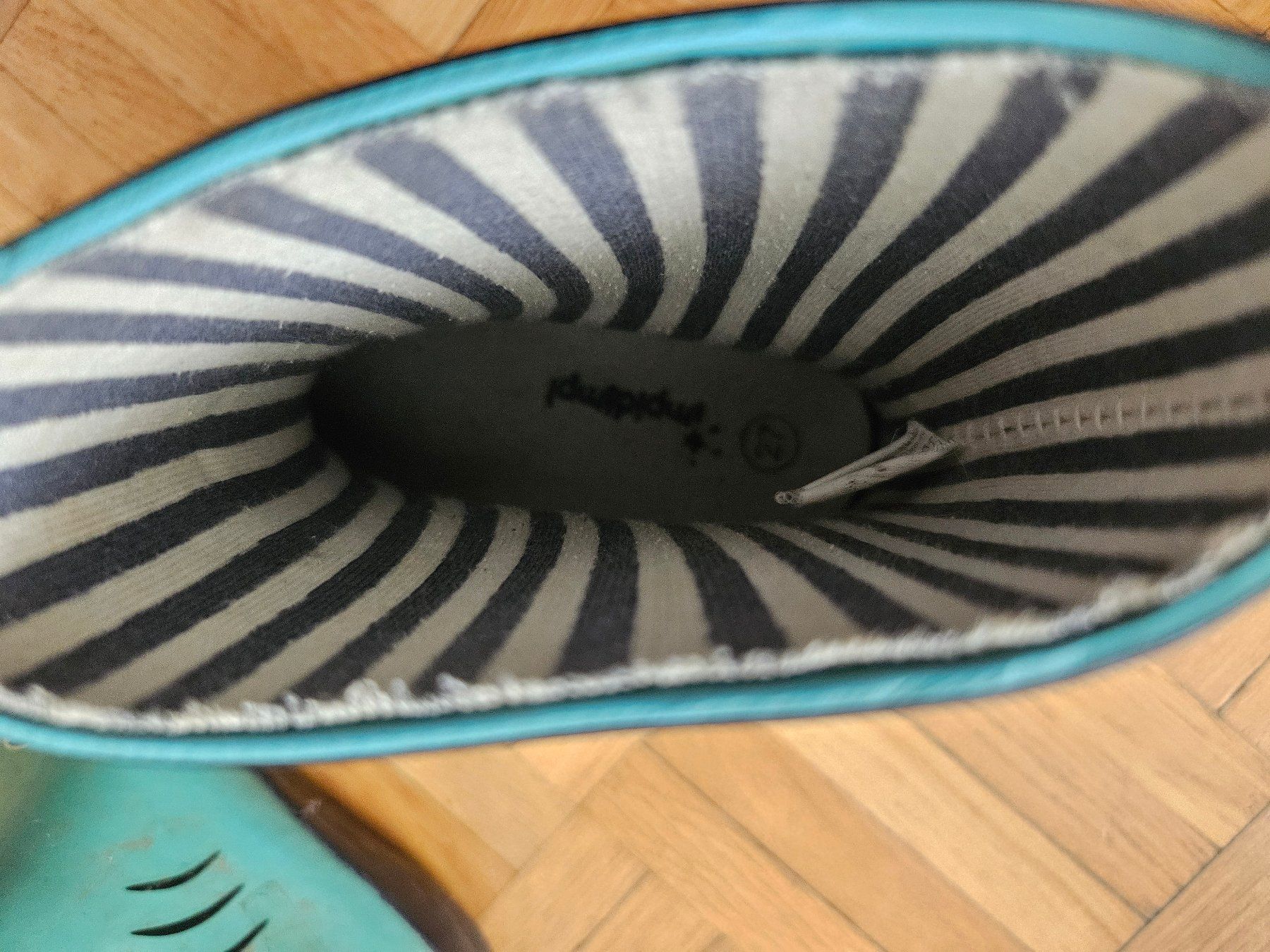 Schuhe für Jungen: Regenstiefel / Stiefel Gr. 27 Hai – Gebraucht aus Unterengstringen von saraman 4