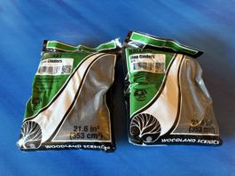 Modellbau Woodland Scenics Fine Cinders 2 Beutel neu