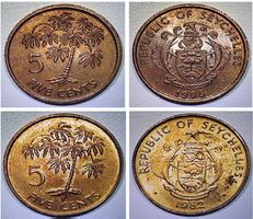 Seychellen 11 seltene Münzen