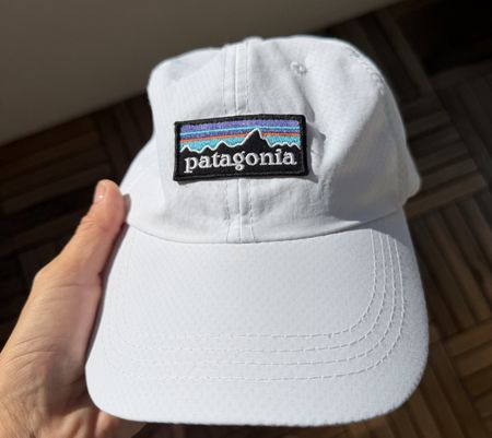 Patagonia Cap weiss mit Logo Badge neu mit Etikette