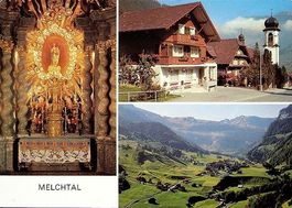 MELCHTAL Post und Wallfahrtskirche