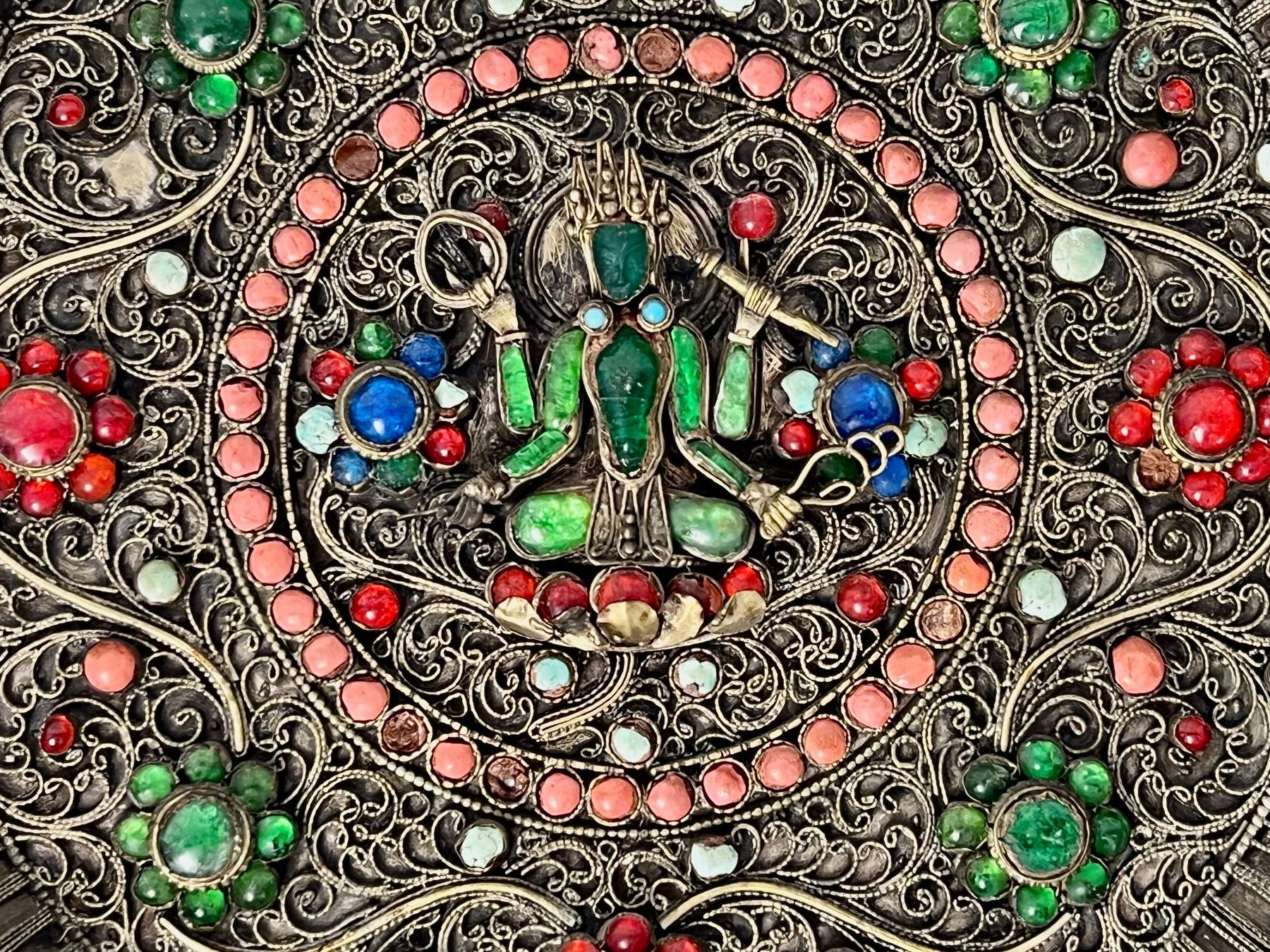 Teller: Teller Mandala Tibet oder Nepal Vishnu 19. Jahrhundert – Gebraucht aus Zürich von Arche_Brockenhaus 2