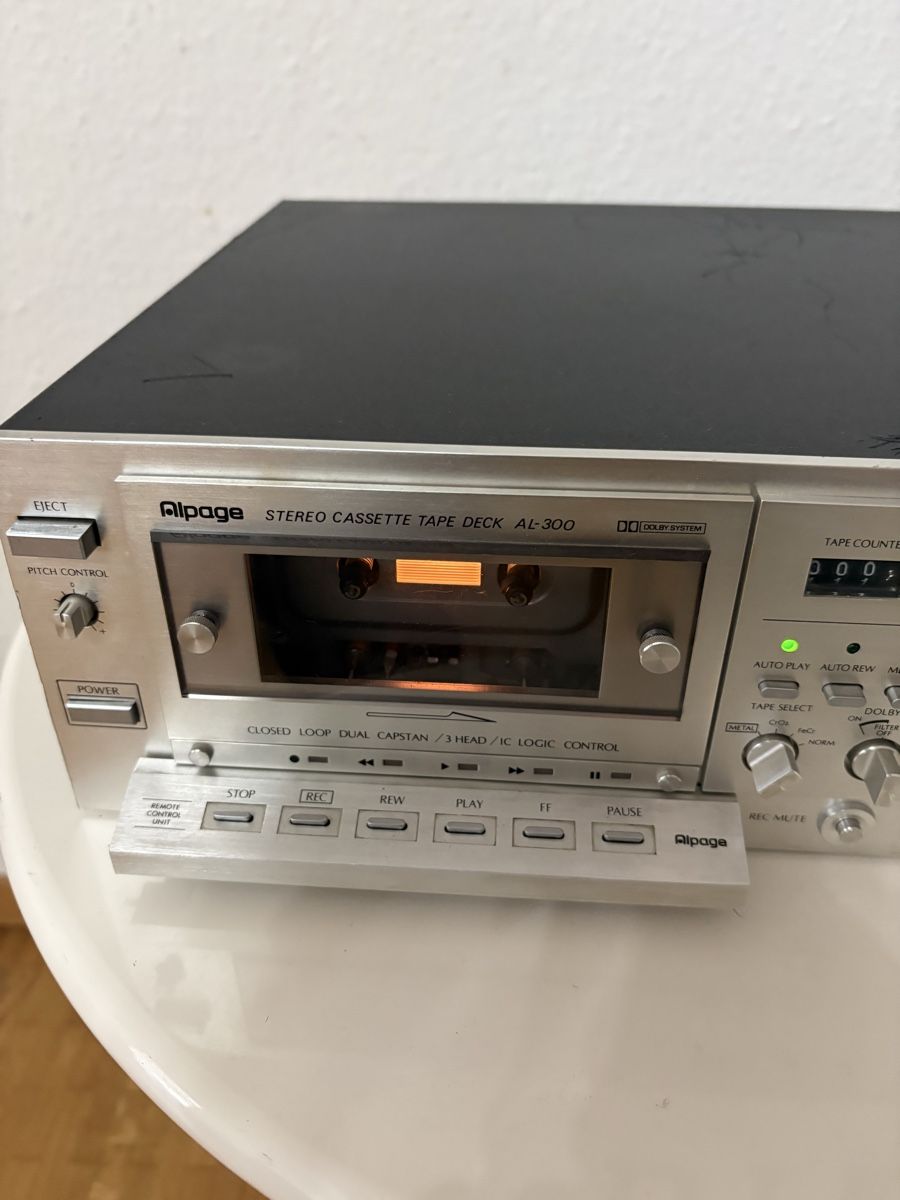 Registratori: Lecteur cassette Alpage AL-300 – Usato da petit lancy venduto da FerreiraLuis 1