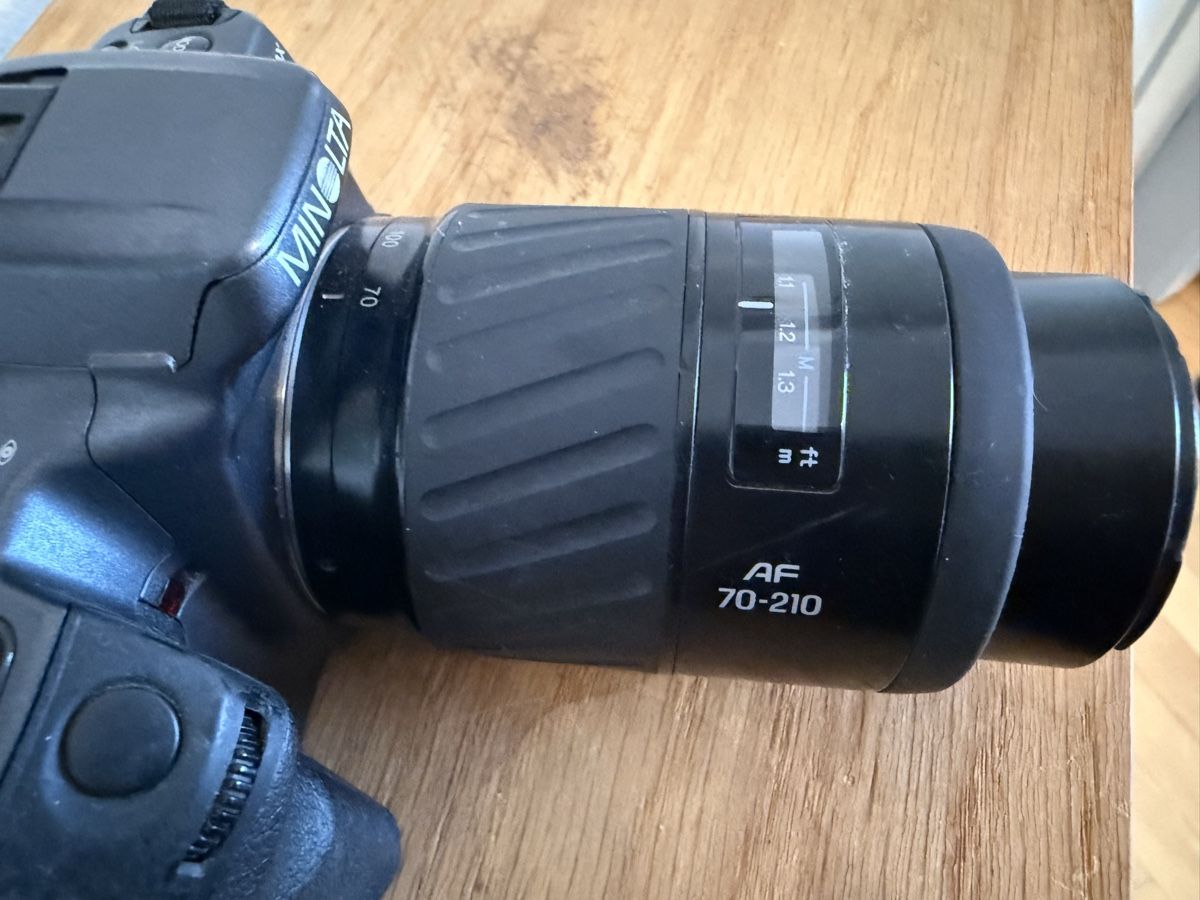 Minolta Kamera: Minolta Dynax 500si Super Spiegelreflexkamera mit Objektiv – Gebraucht aus Birsfelden von mah_6yvz 1