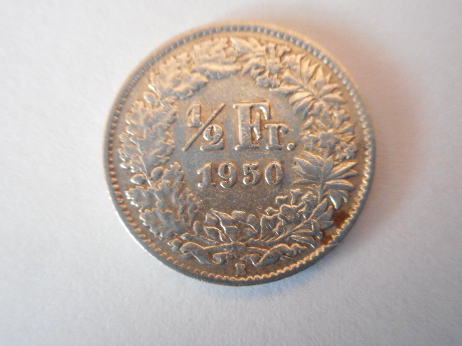 Alle Münzen: 50 Rp. 1950 silber – Gebraucht aus Kriegstetten von pizlad2010