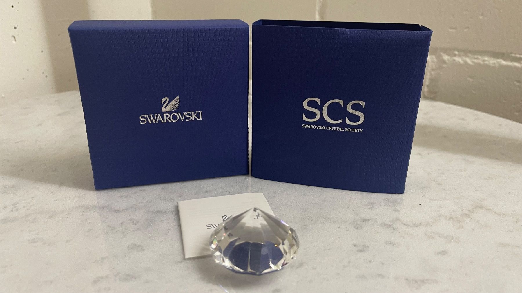 Swarovski Statuette: Swarovski SCS Diamant gross – Nuovo (secondo la descrizione) da zeihen venduto da Racer-71