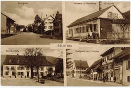 BL 85 Böckten 4 Bilder Feldpost CP Sanitaire I/1