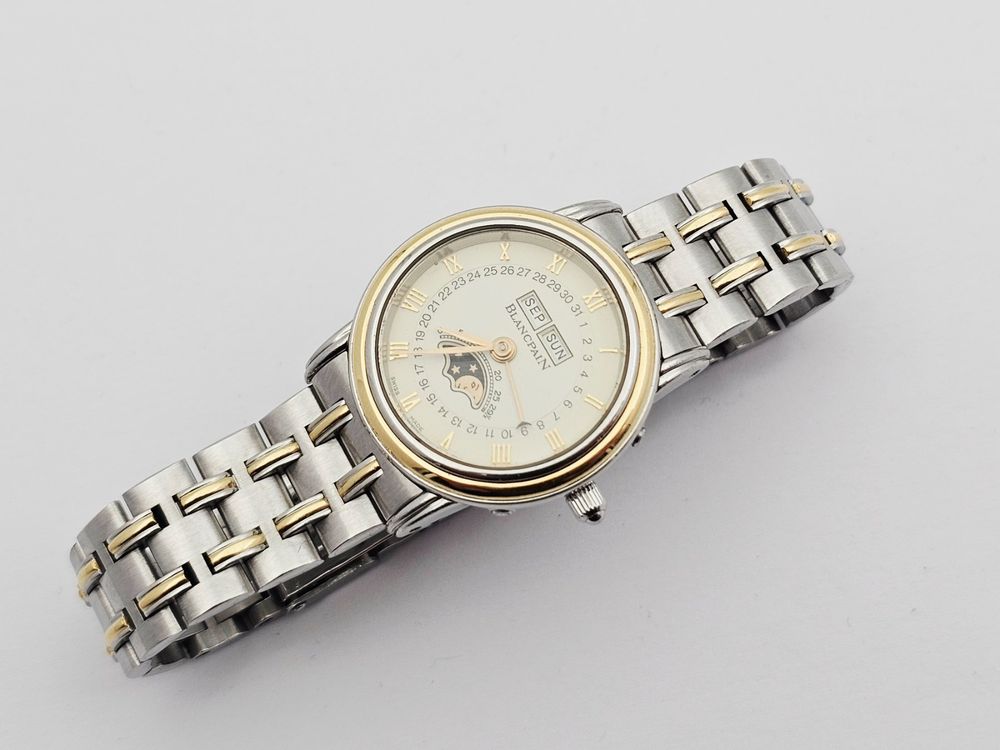 BLANCPAIN VILLERET VOLLKALENDER AUTOMATIK MONDPHASE DAMENUHR
