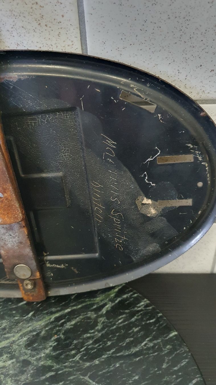 Schilder: Altes Schweizer Autoschild 1939-1945 – Gebraucht aus Dietikon von Allegra34 5