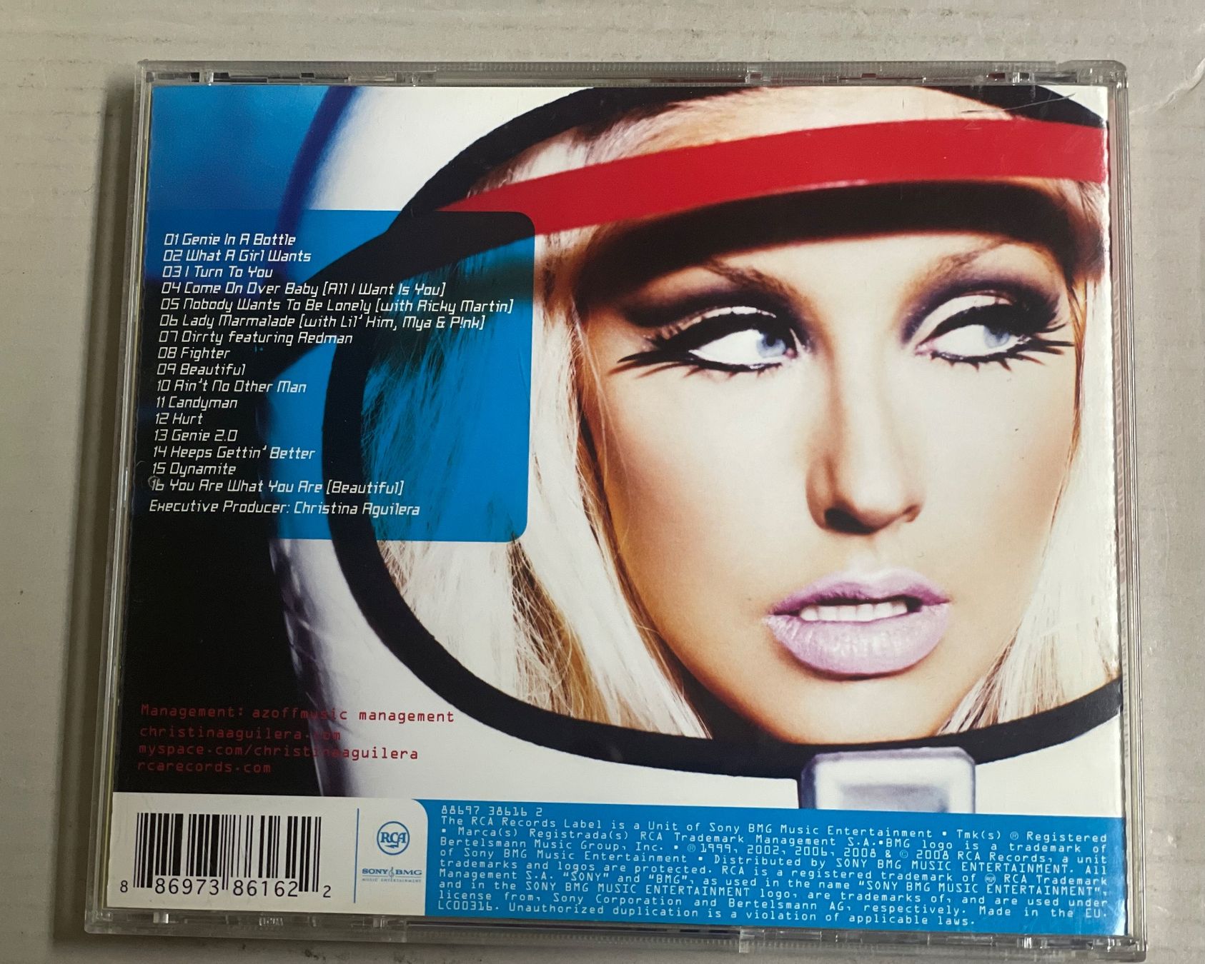 CD: Christina Aguilera – Usato da Muri b. Bern venduto da AdidasCollector 2