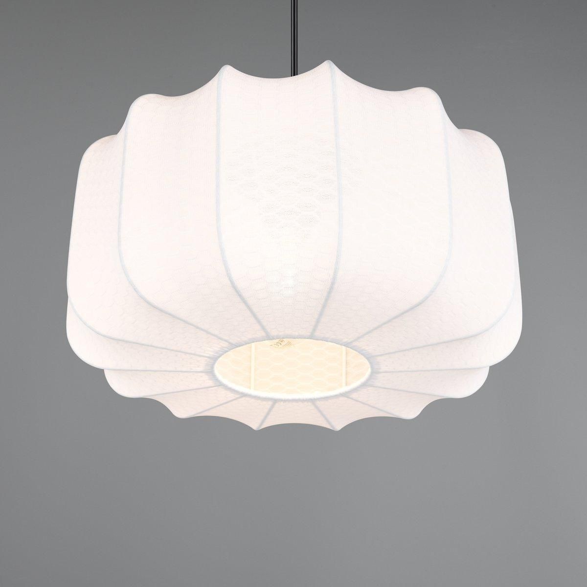 Kronleuchter & Deckenlampen: Pendelleuchte, Weiss, Stoff, 40 cm Ø – Neu (gemäss Beschreibung) aus Kreuzlingen von Smart-Light 7