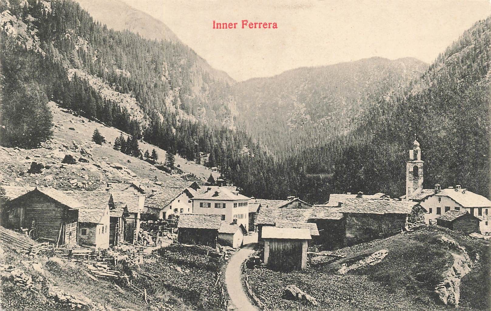 Cartoline postali: Inner Ferrera – Usato da Biasca venduto da Blenio71