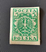 Polen alte briefmarke