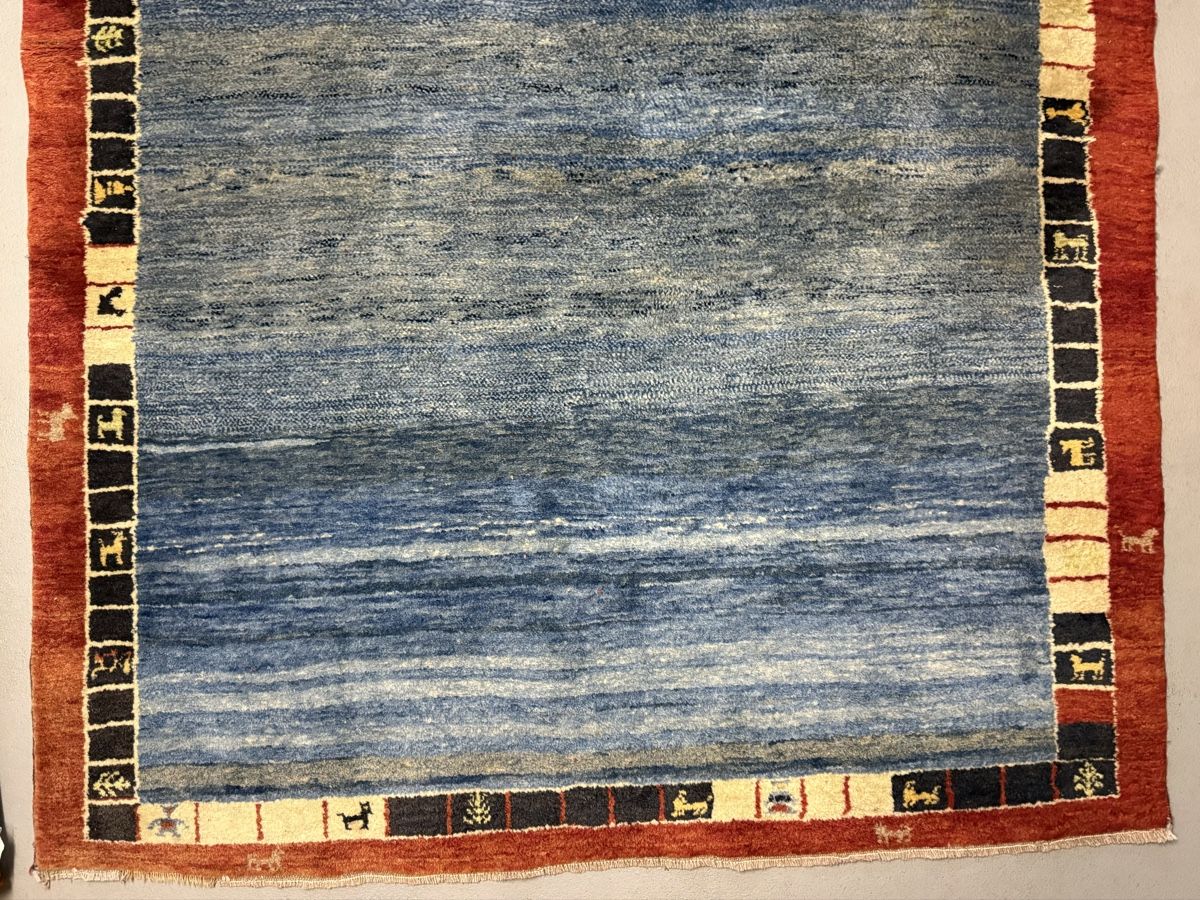 Gabbeh Tappeti: Schöner Perserteppich Gabbeh 253x190.cm – Usato da Büron venduto da Filadefia-888 1