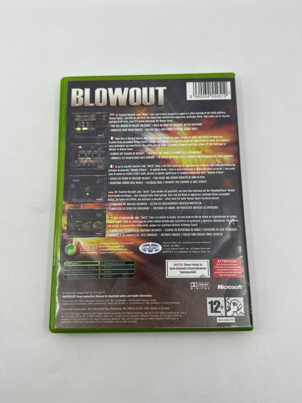 Giochi: Blowout (XBOX) – Usato da Herisau venduto da Seyashop1 2