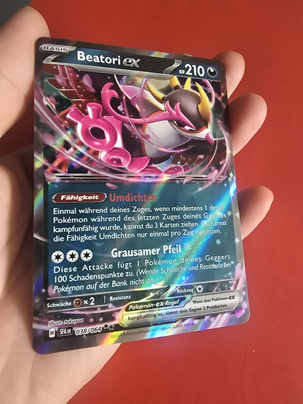Pokémon Carte collezionabili: Pokemon, Beatori ex, 038/064,DE – Nuovo (secondo la descrizione) da Pfäffikon SZ venduto da gmw_8nk9 4