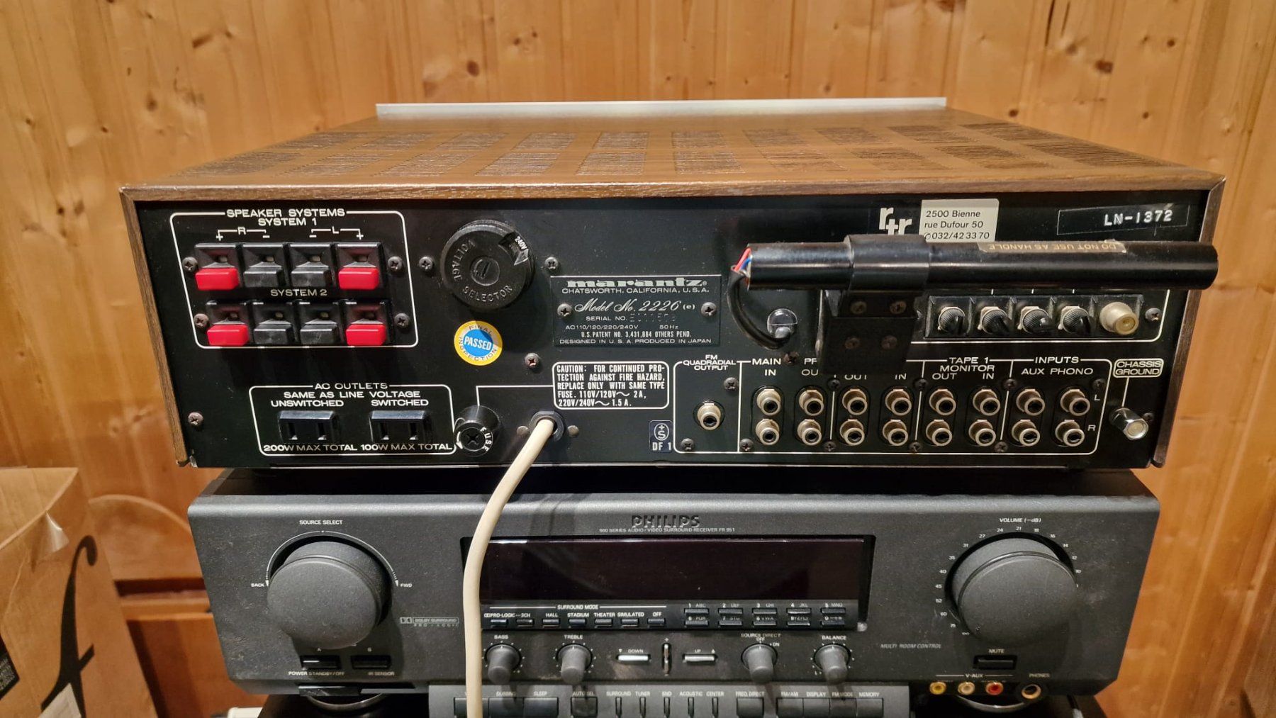 Marantz Ricevitori: Marantz 2226 – Usato da Schöfflisdorf venduto da Silvervintage.CH 4