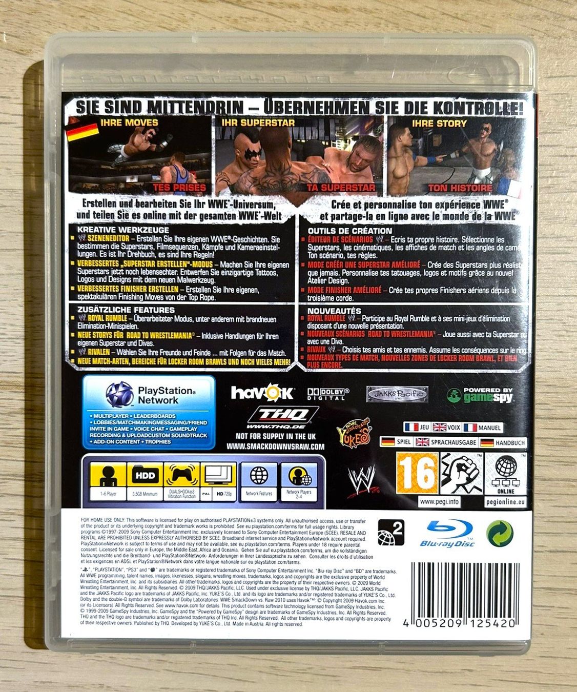 Sony Spiele: Smackdown vs Raw 2010 PS3 – Gebraucht aus St. Gallen von Alpine.Arcade 1