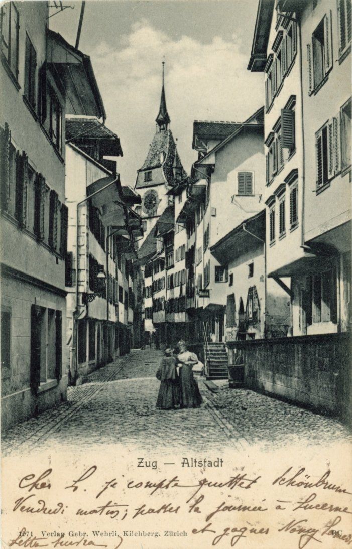 Cartoline postali: Walchwil   ZG – Usato da Brig venduto da Valcards54