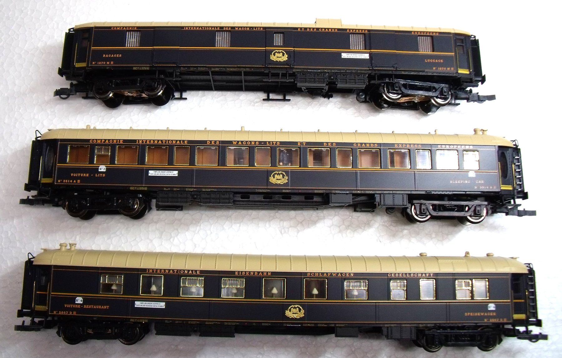 Rivarossi Modellini di ferrovie: RIVAROSSI SIMPLON-ORIENT-EXPRESS HR4020 – Usato da Neuenegg venduto da Holzli2 1