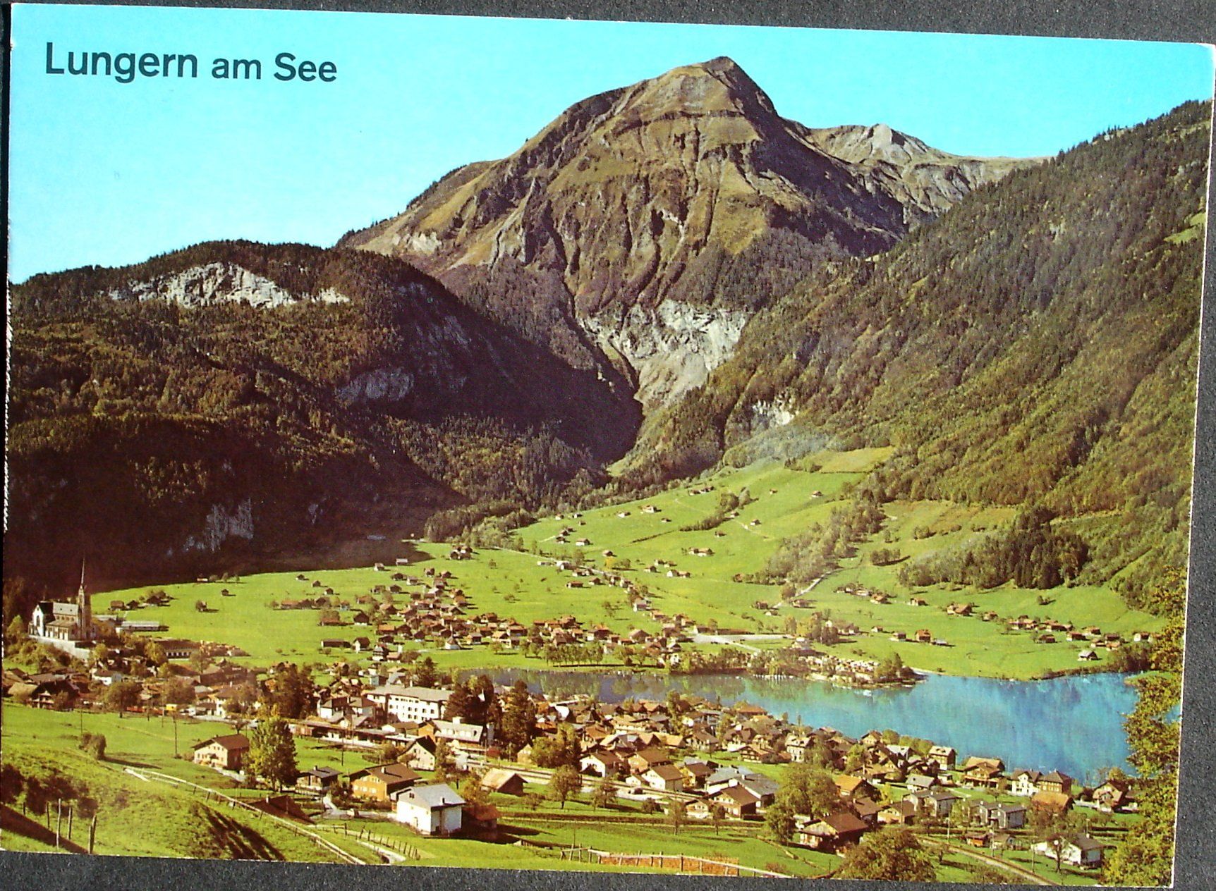 Ansichtskarten: LUNGERN am See – Gebraucht aus Jona von philajona