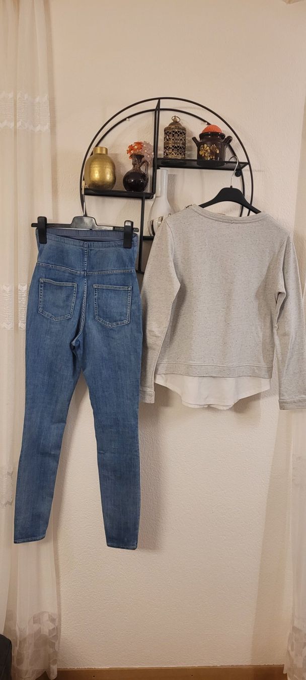 H&M Lotti di vestiti: Jean grossesse H&M / MAMA /coton/ & Pull élégant 36/S – Nuovo (secondo la descrizione) da Vevey venduto da x_y_f 3