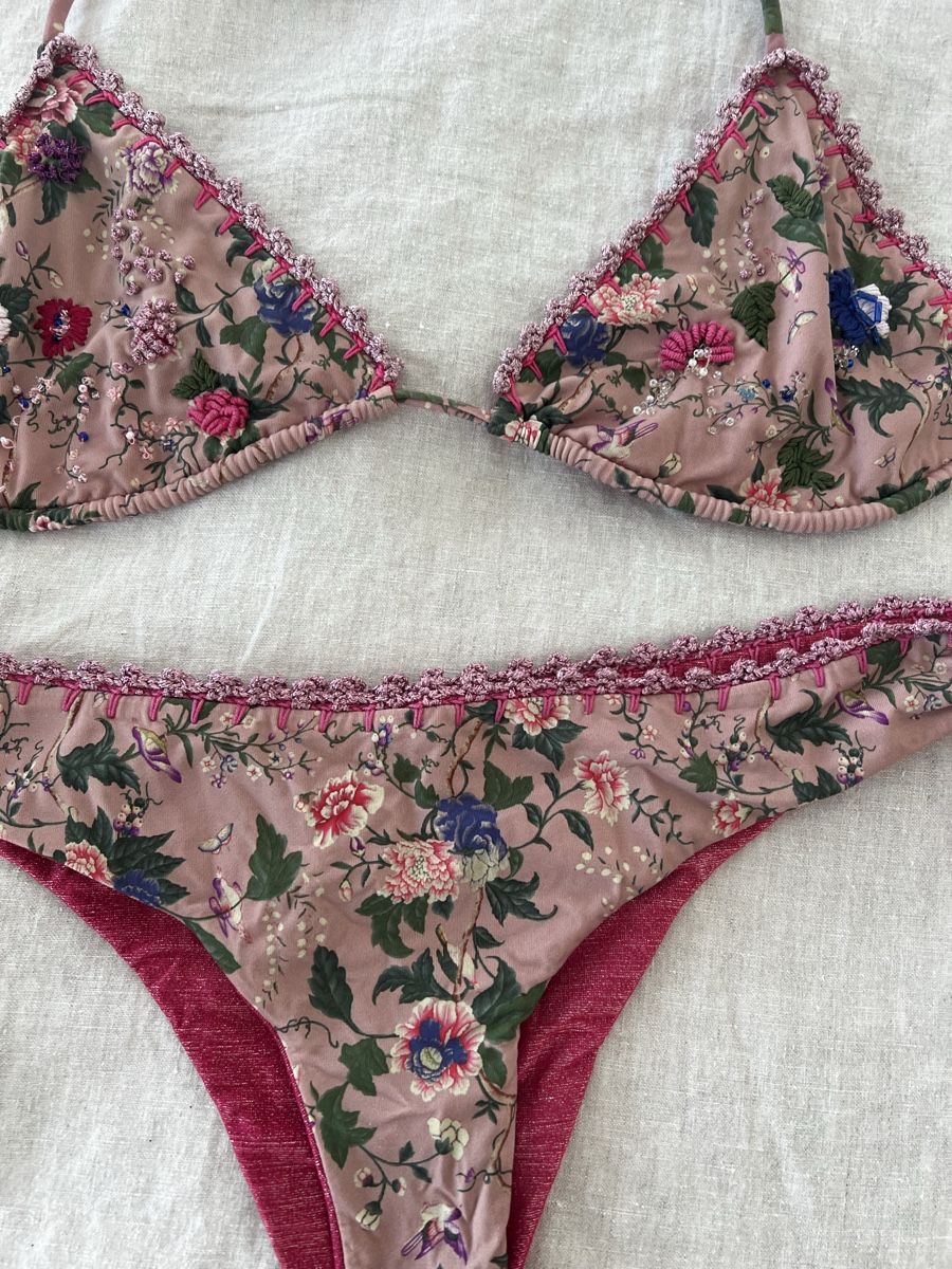 Costumi da bagno & Bikini: Anjuna Damen Bikini mit floralem Muster  – Nuovo e nell'imballaggio originale da Rorschach venduto da lvi_p29s 1