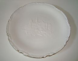Meissen Teller, Albrechtsburg zu Meissen, 2. Wahl