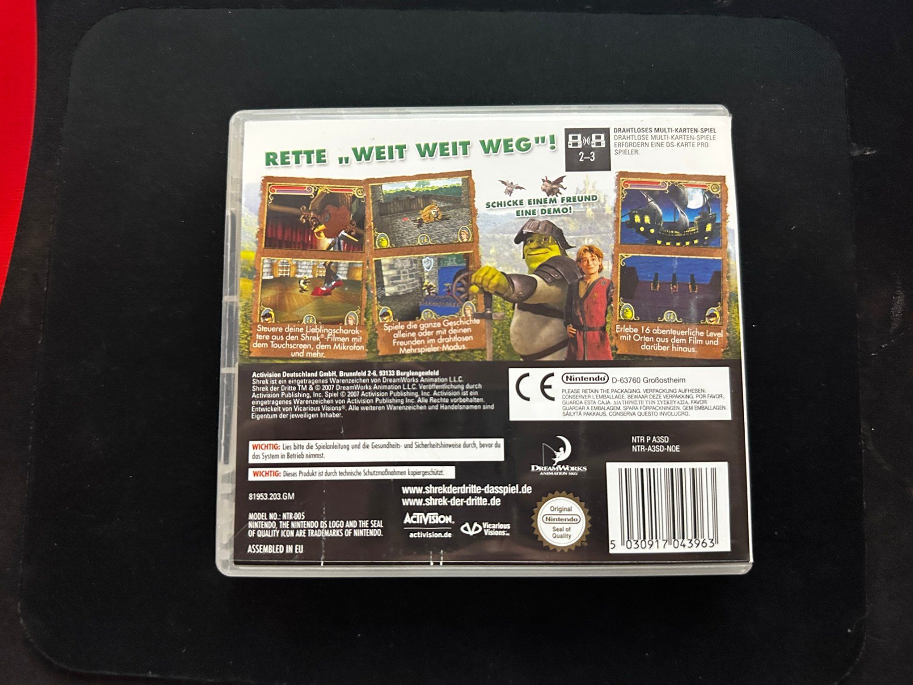 Jeux: Shrek der Dritte - NDS – D'occasion à Sulz AG par DealWerk 1