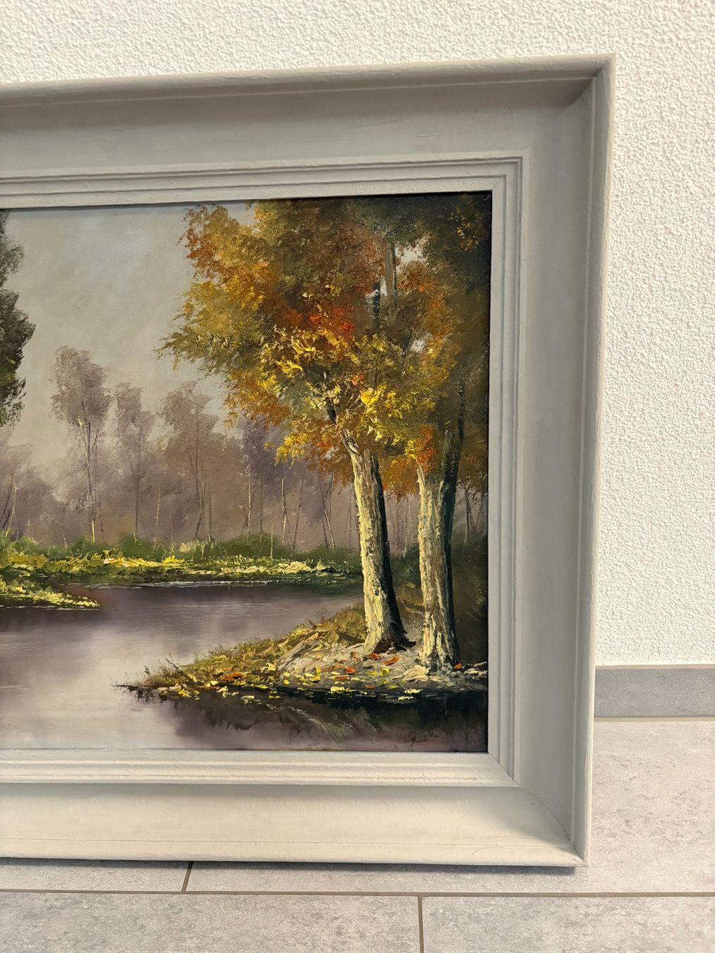 Dipinti: 75cmbreit x 60 cm/ Egger/ Öl Gemälde Idyllische Landschaft – Usato da Ottenbach venduto da TimelessEmotions. 5