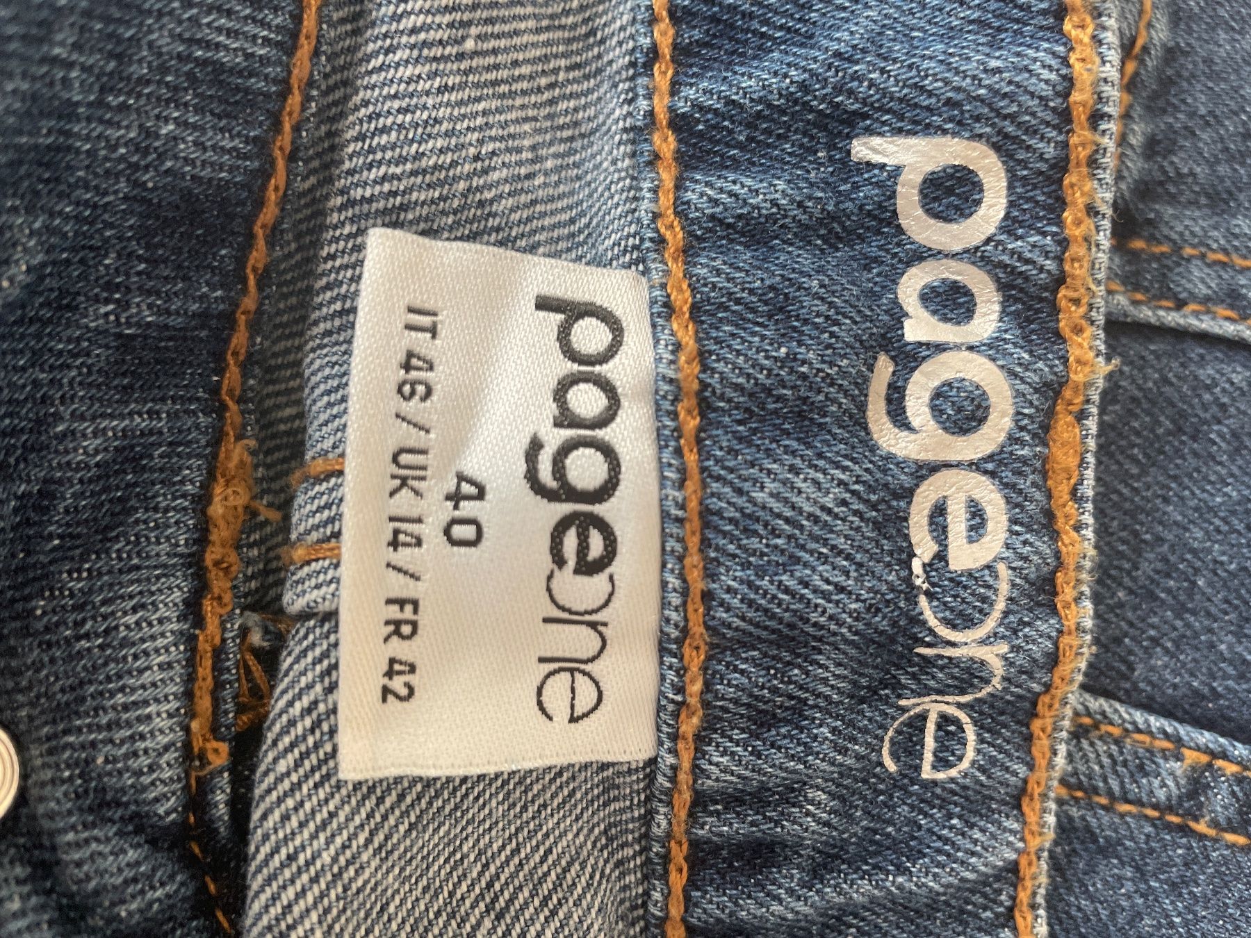 Jeans: Neue modische weit geschnittene Jeans (40) – Nuovo (secondo la descrizione) da Eiken venduto da Kermit60 3