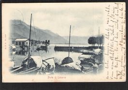 #Porto di Locarno , gel. 1900